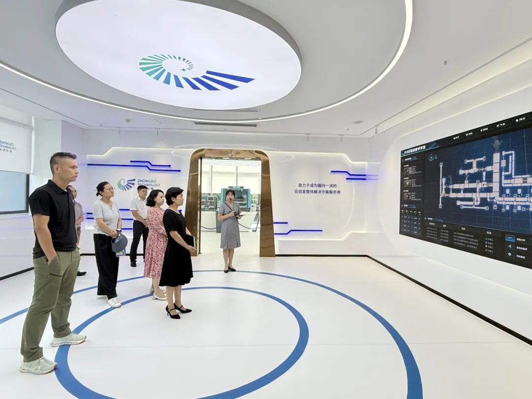 广州市正骨医院党委副书记林健兴一行莅临中博科技开展调研交流